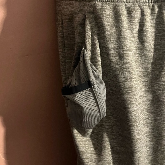 Nike Mens Dri-fit Joggers Sweat Pants Grey Nike Swoosh Logo Large - Picture 9 of 11